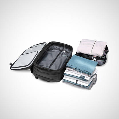 AiroBag Pro - 60L Self-Vacuum Seal Air Compression Travel Backpack